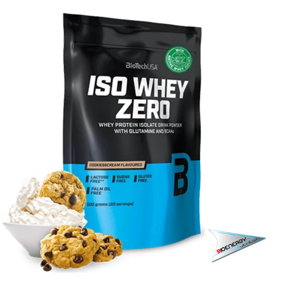 Biotech-ISO WHEY ZERO  busta 500 gr Cookies & Cream  